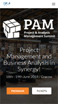 Mobile Screenshot of pamsummit.com